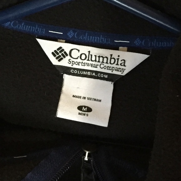 Columbia Rare Hoodie Men's Fleece Jacket Med - Picture 4 of 8